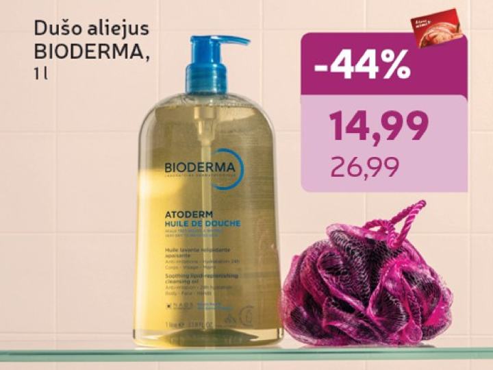 Dušo aliejus BIODERMA, 1 l