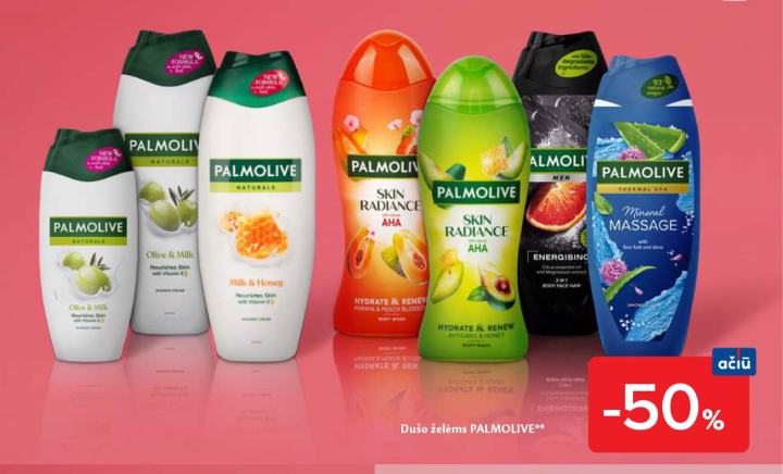 Dušo želėms PALMOLIVE
