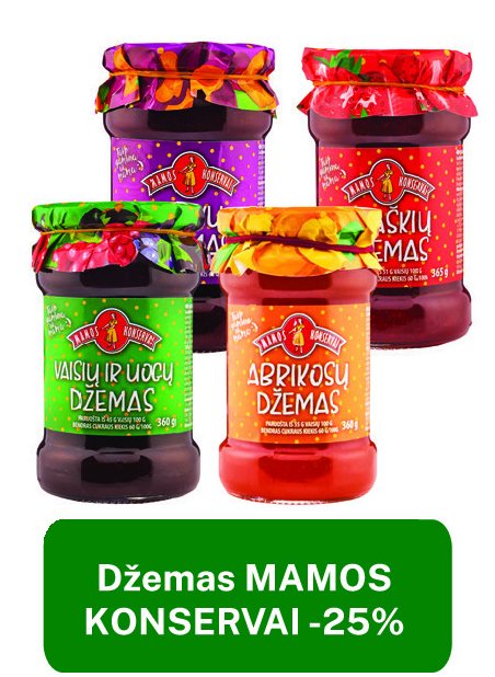 Džemas MAMOS KONSERVAI