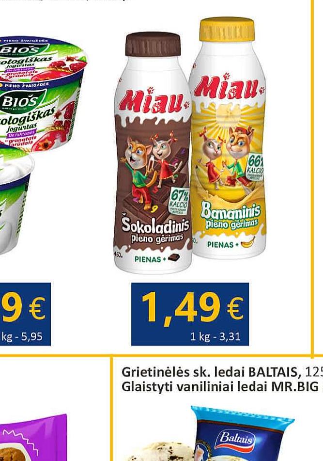 Ekologiškas jogurtas BIOS, 200 g