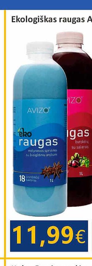 Ekologiškas raugas AVIZO, 1 l
