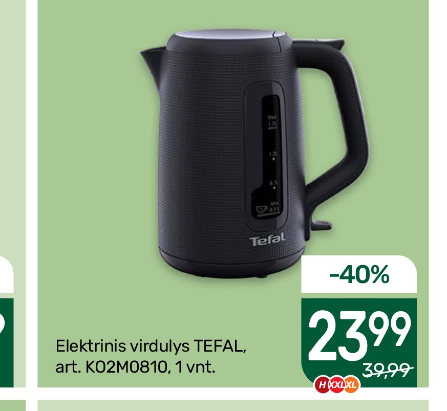 Elektrinis virdulys TEFAL, 2 m