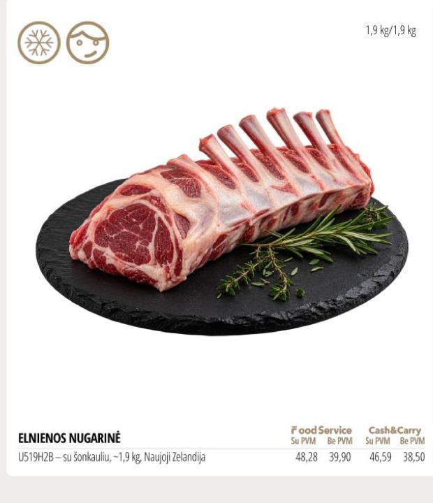 ELNIENOS NUGARINĖ, ~1.9 kg