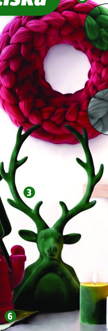 Elnio galva, 46 cm