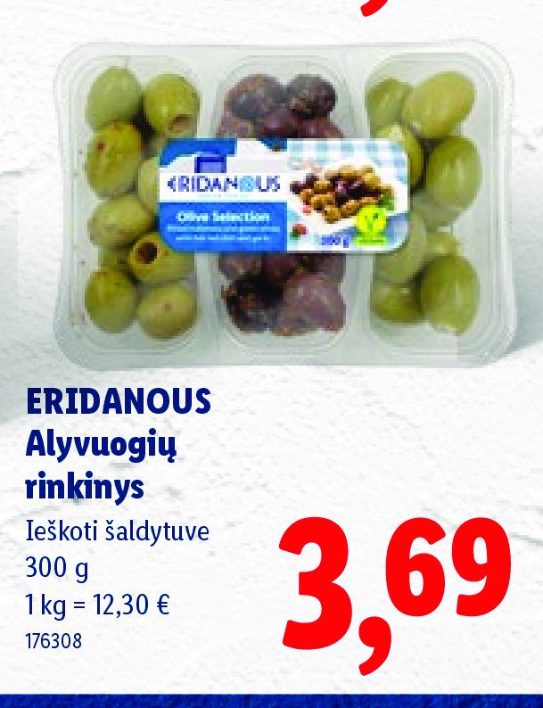 ERIDANOUS Alyvuogių rinkinys, 300 g