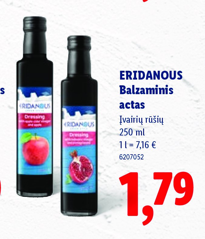 ERIDANOUS Balzaminis actas, 250 ml