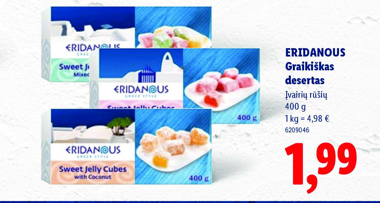 ERIDANOUS Graikiškas desertas, 400 g