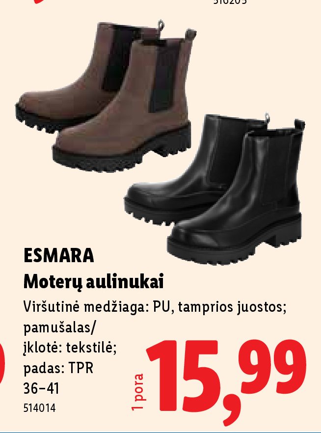 ESMARA Moterų aulinukai