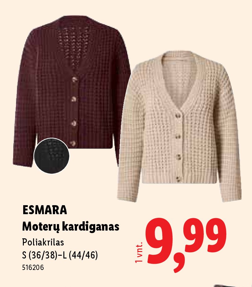 ESMARA Moterų kardiganas