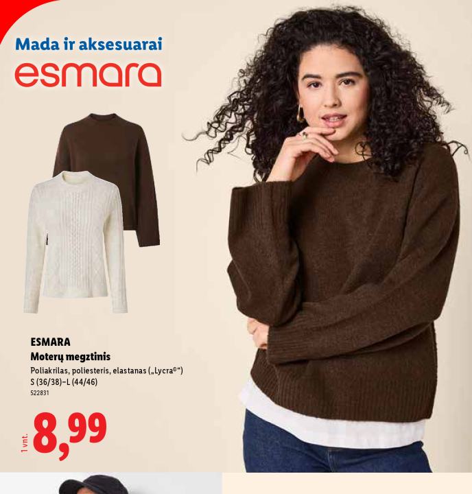 ESMARA Moterų megztinis