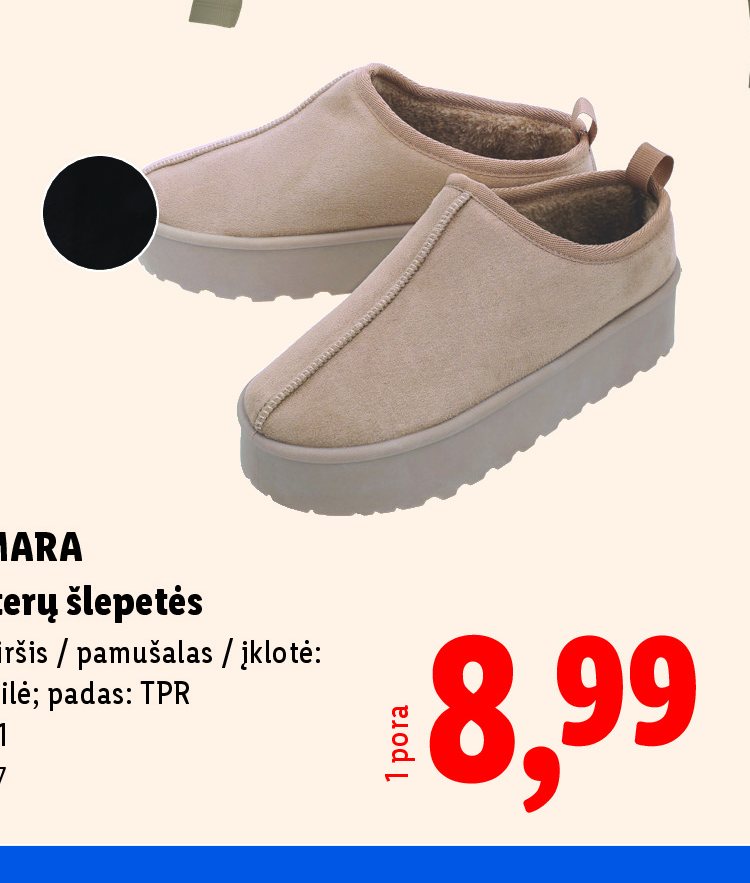 ESMARA Moterų šlepetės