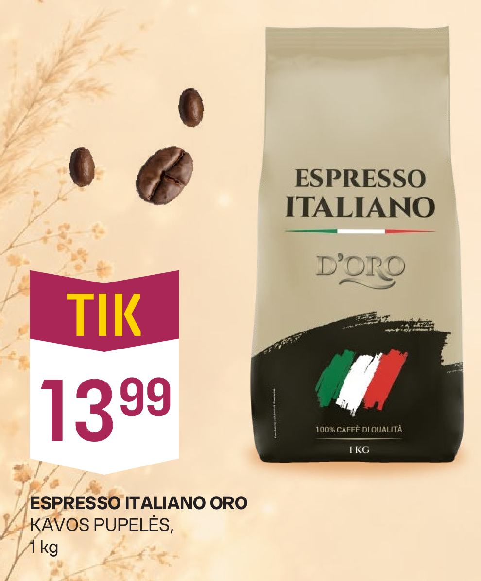 ESPRESSO ITALIANO ORO, 1 kg