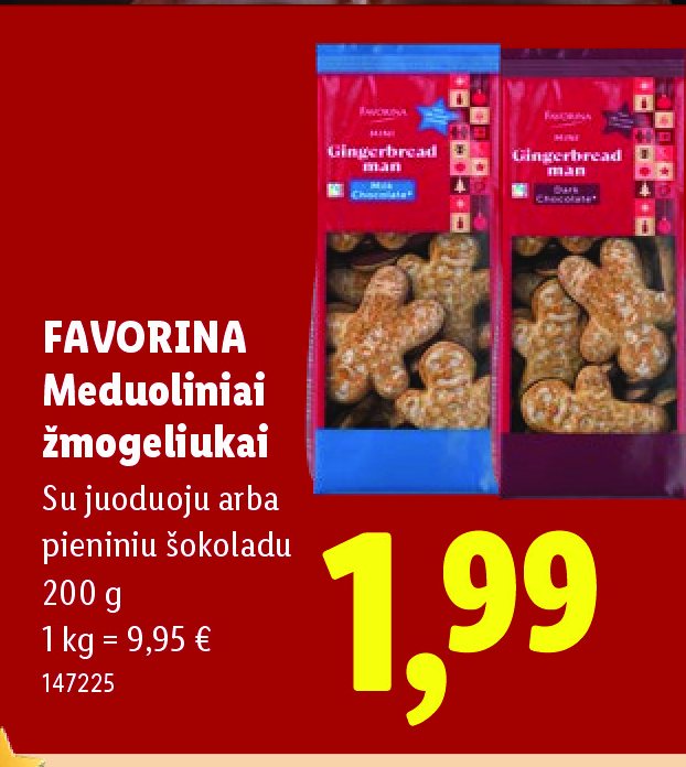FAVORINA Meduoliniai žmogeliukai, 200 g