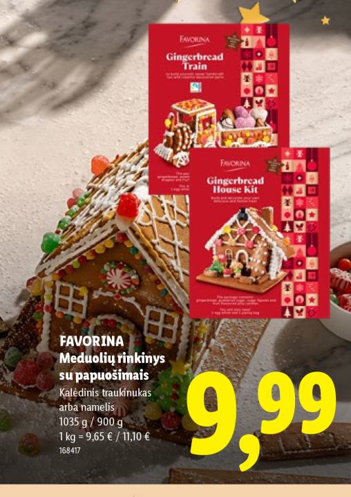 FAVORINA Meduolių rinkinys su papuošimais, 1035 g