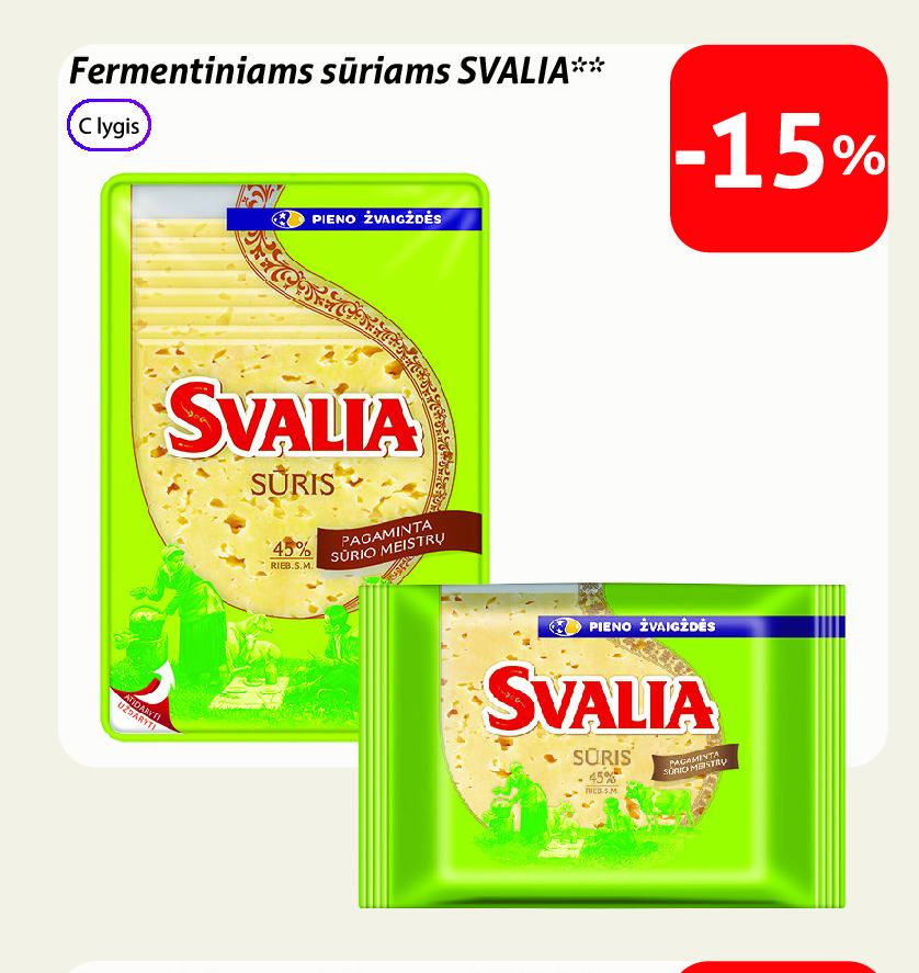 Fermentiniams sūriams SVALIA