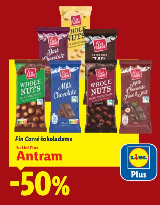 Fin Carré šokoladams