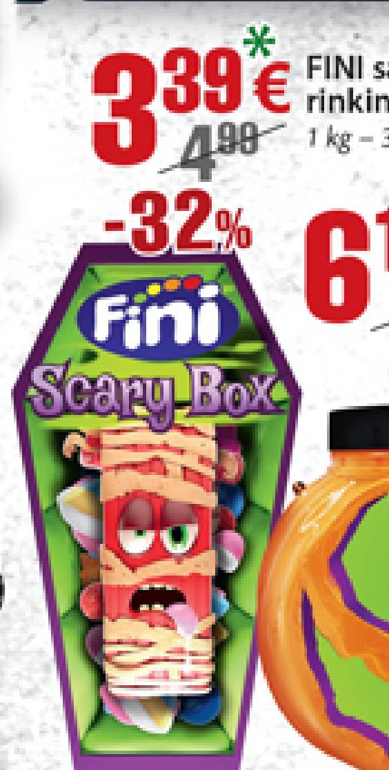 FINI saldainių rinkinys, 92 g
