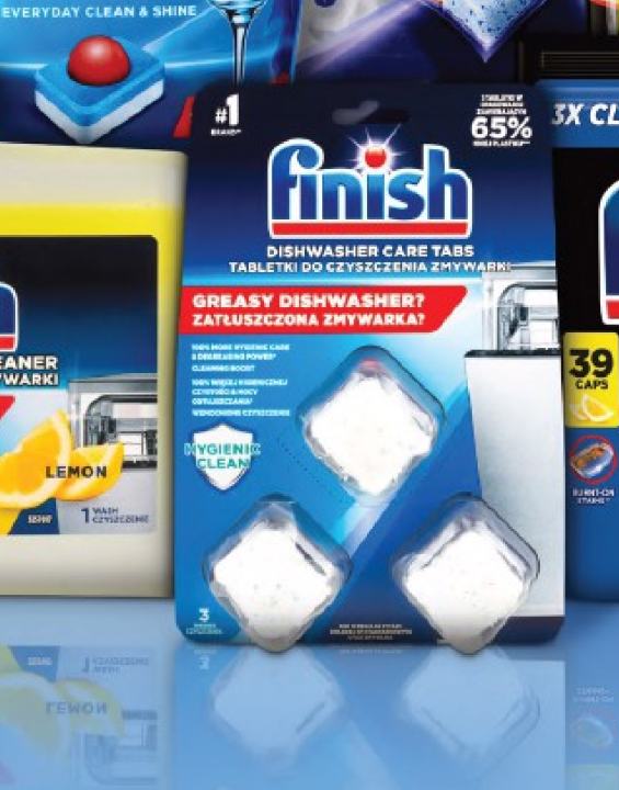 FINISH DISHWASHER CARE TABS