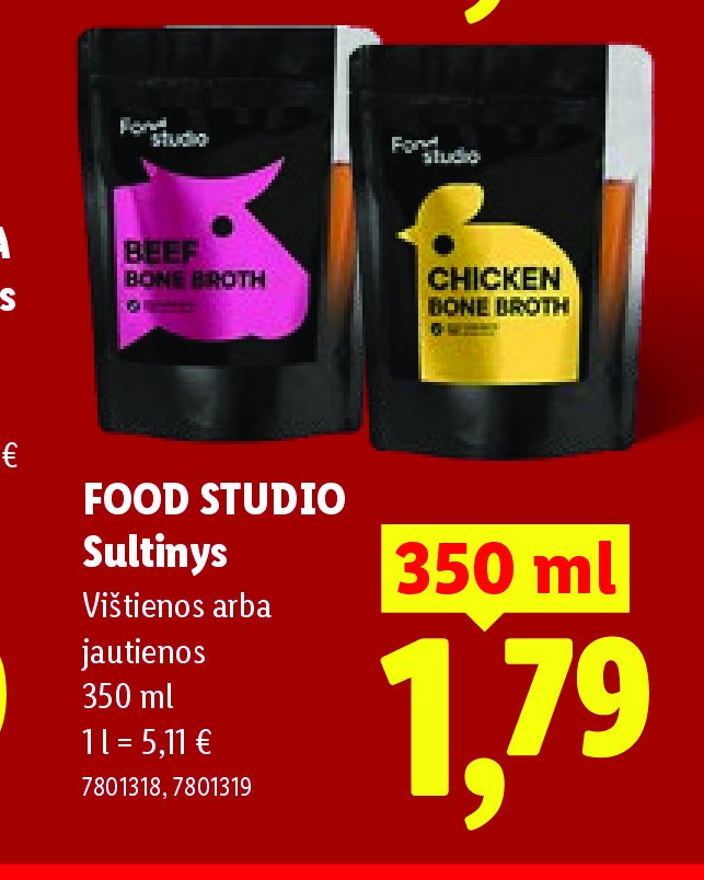 FOOD STUDIO Sultinys, 350 ml