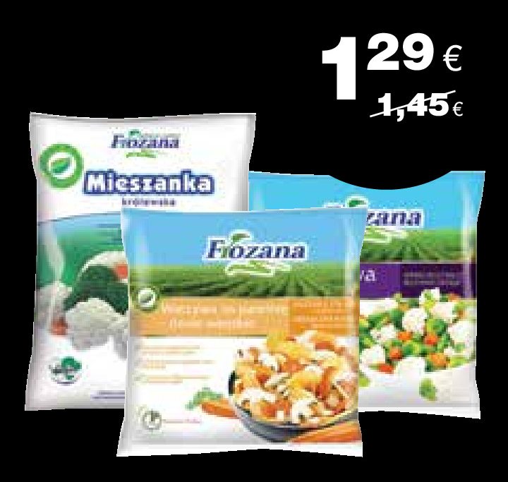 FROZANA šaldytos daržovės