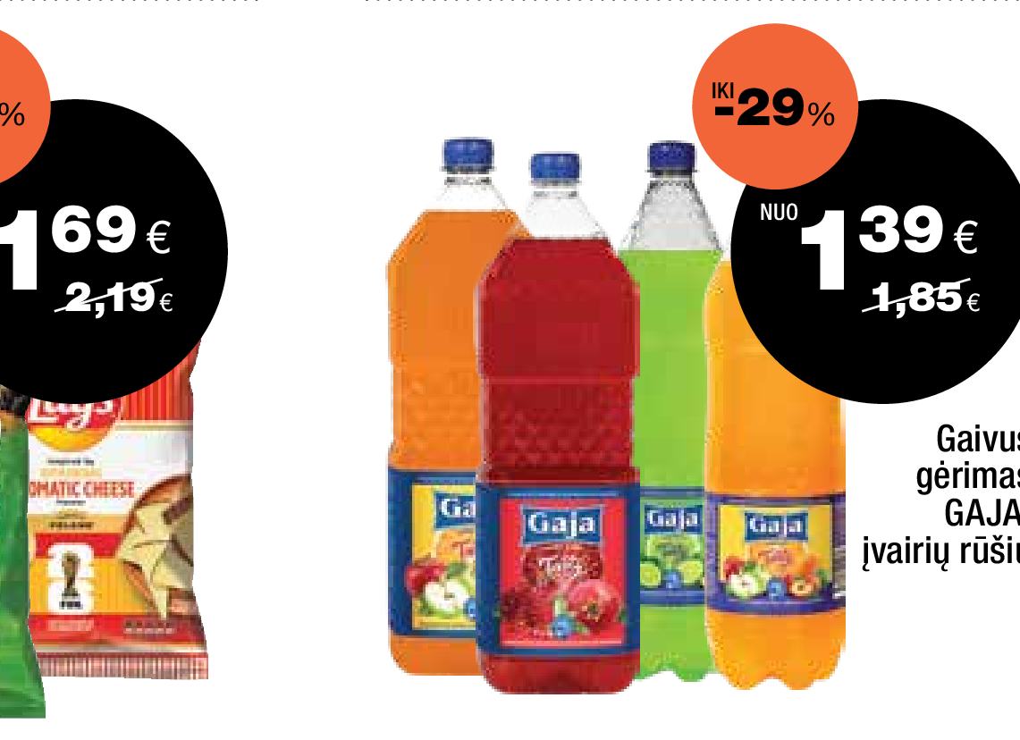 Gaivus gėrimas GAJA