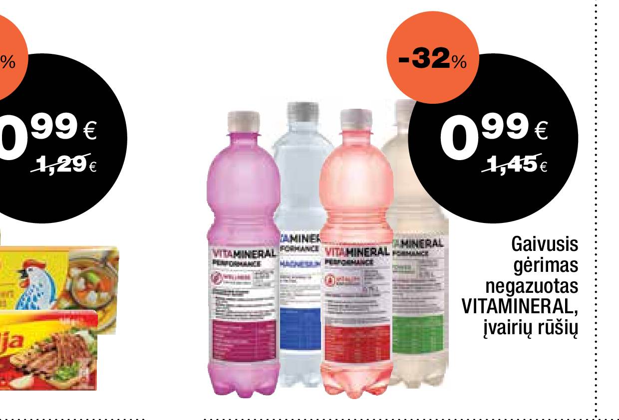 Gaivusis gėrimas negazuotas VITAMINERAL