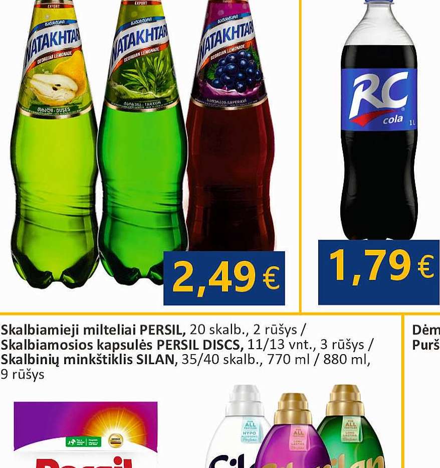 Gazuoatas gaivusis gėrimas NATAKHTARI PEAR, 1 l