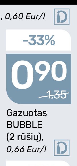 Gazuotas BUBBLE