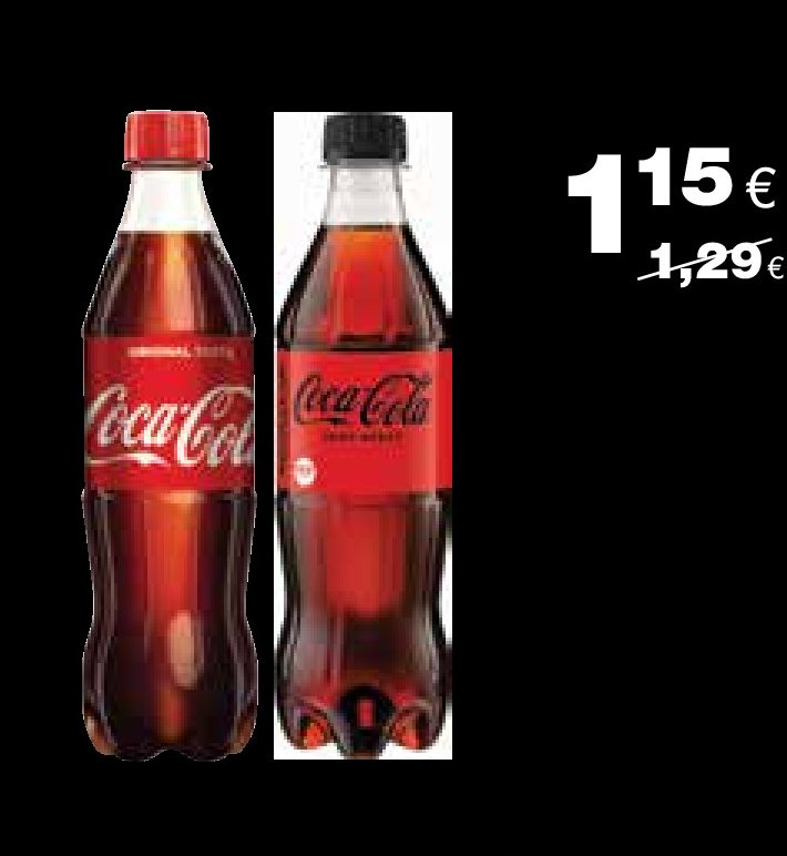 Gazuotas gėrimas COCA-COLA, 0.5 l