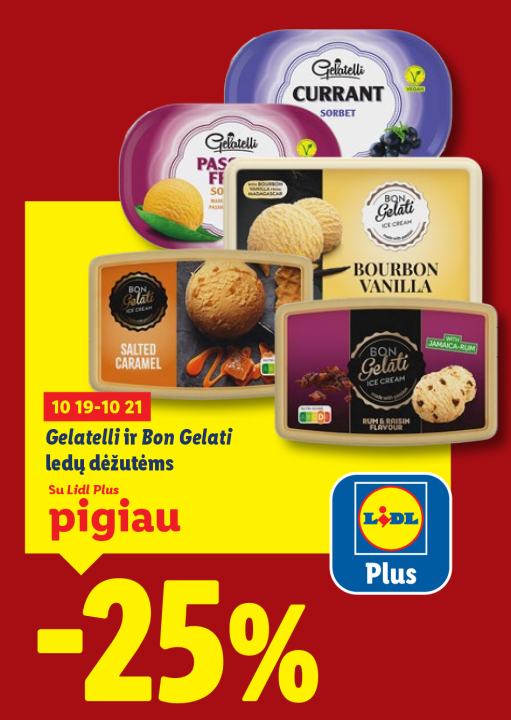 Gelatelli ir Bon Gelati ledų dėžutėms