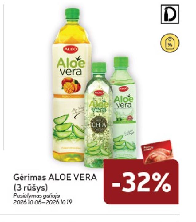 Gėrimas ALOE VERA