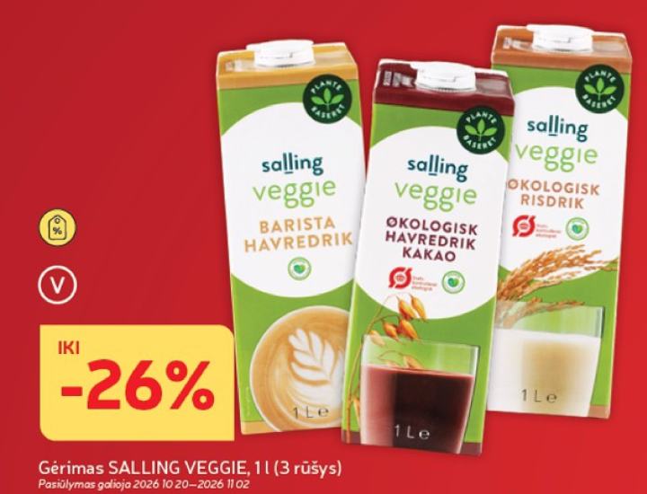 Gėrimas SALLING VEGGIE, 1 l