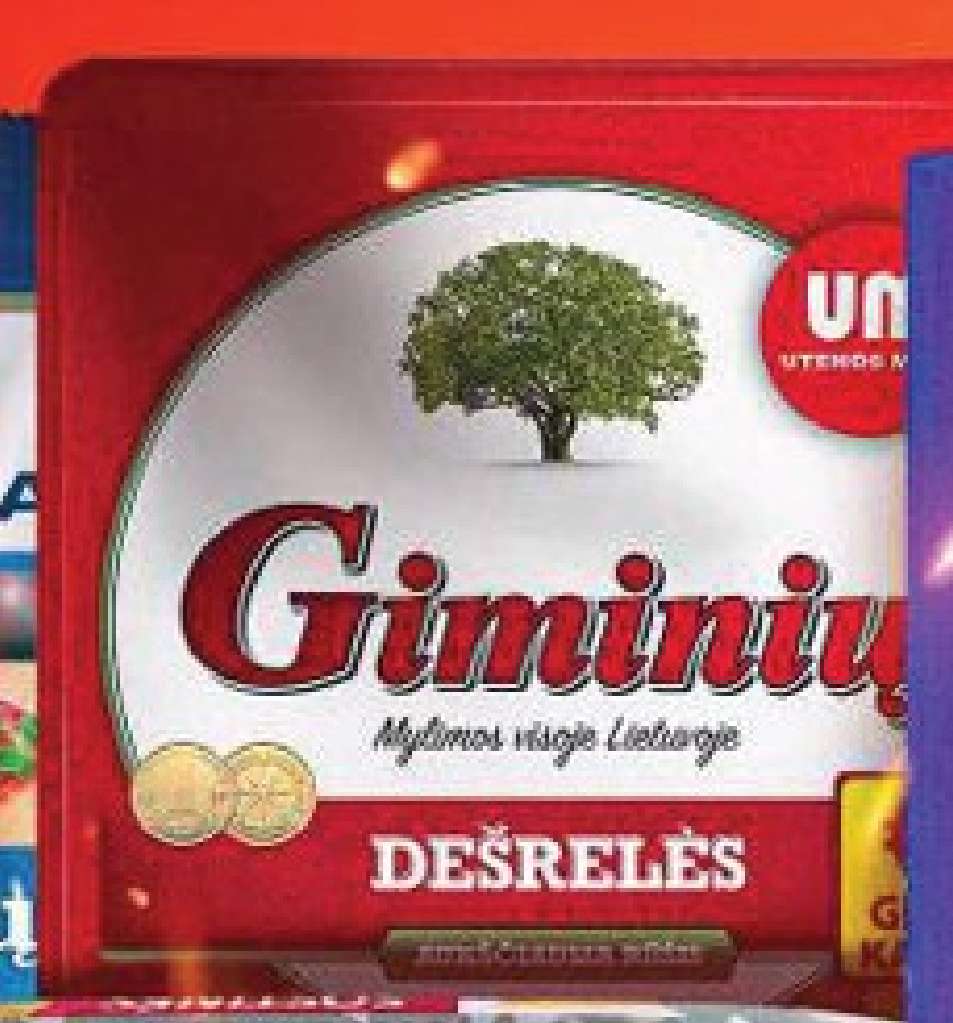 Giminių DEŠRELĖS