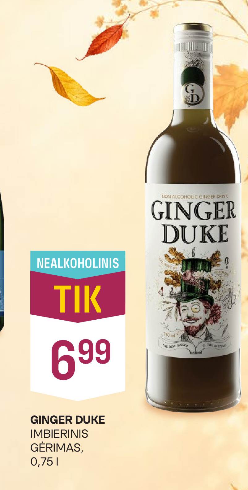 GINGER DUKE, 0.75 l
