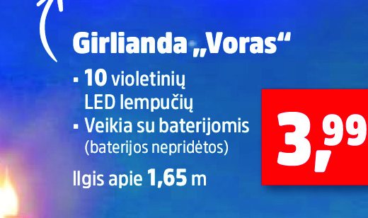 Girlianda „Voras“