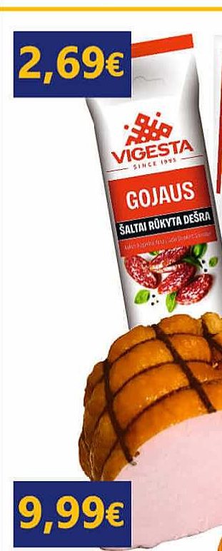 GOJAUS šaltai rūkyta dešra