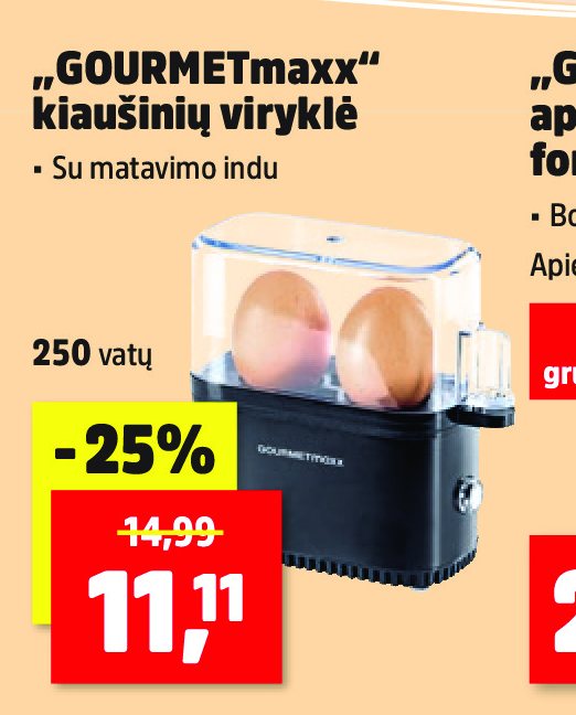 „GOURMETmaxx“ kiaušinių viryklė