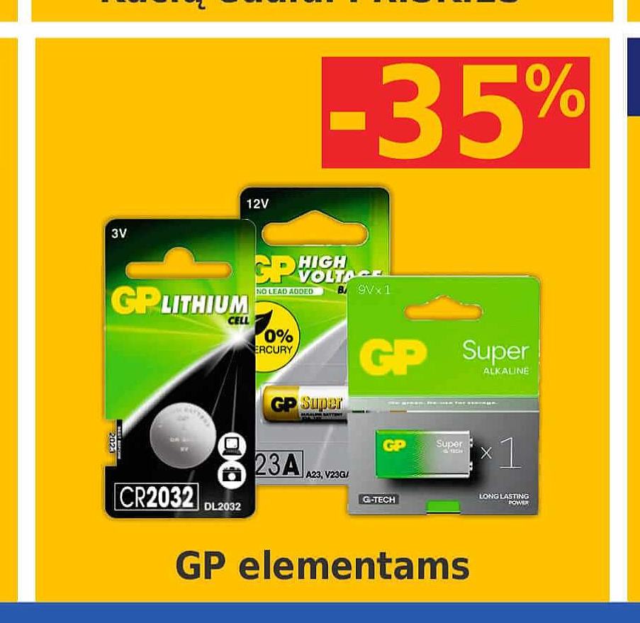 GP elementams