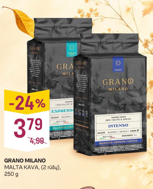 GRANO MILANO MALTA KAVA, 250 g