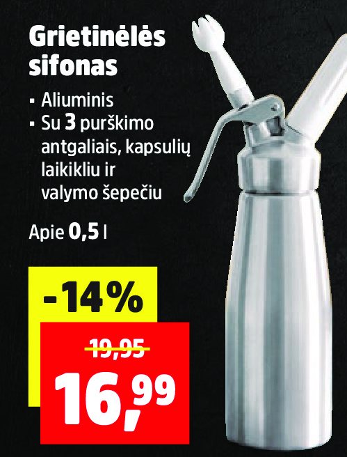 Grietinėlės sifonas