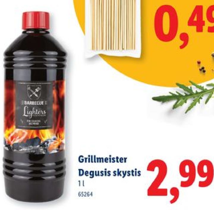 Grillmeister Degusis skystis, 1 l