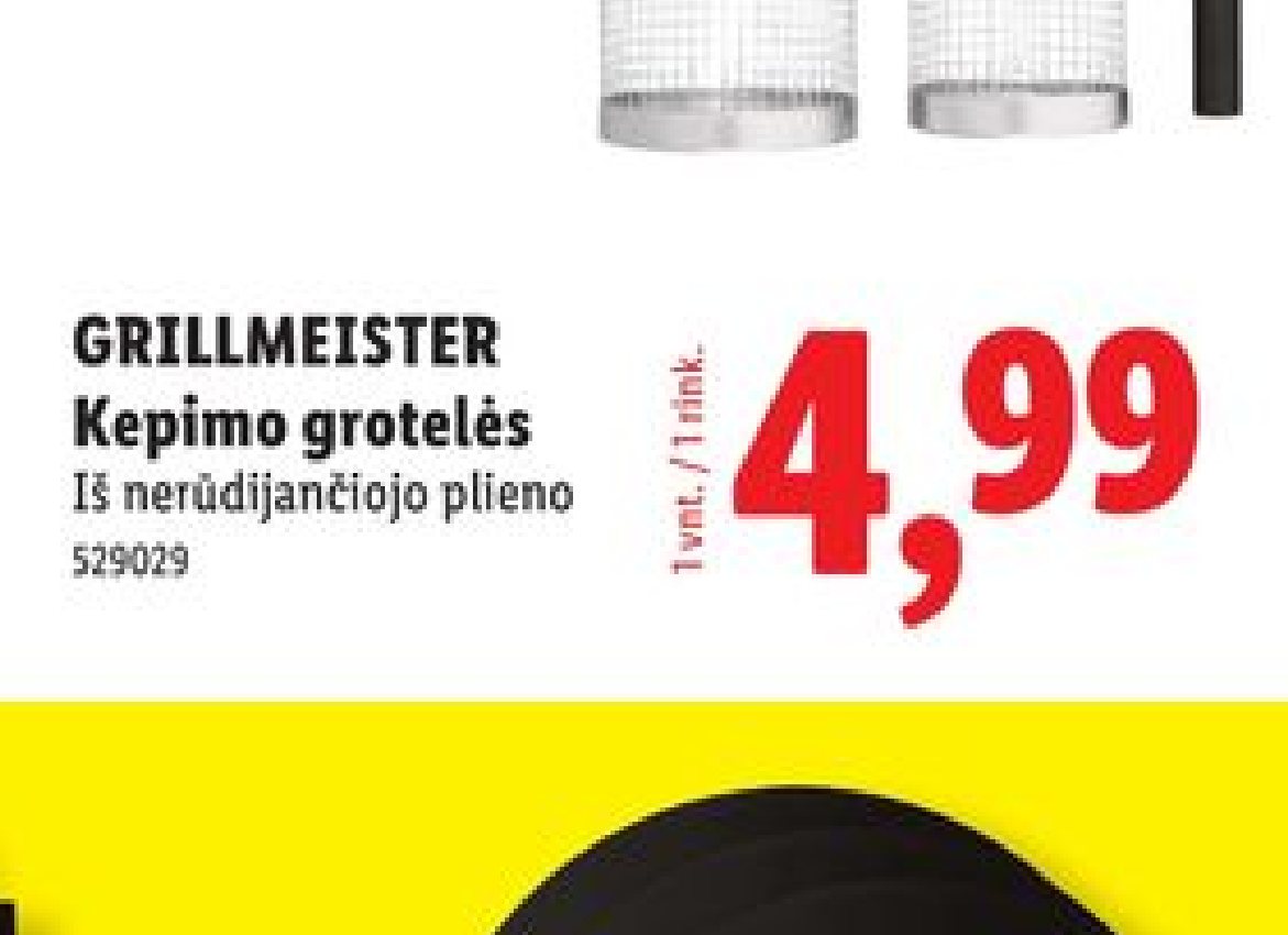 GRILLMEISTER Kepimo grotelės