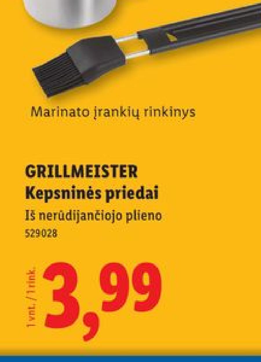 GRILLMEISTER Kepsninės priedai