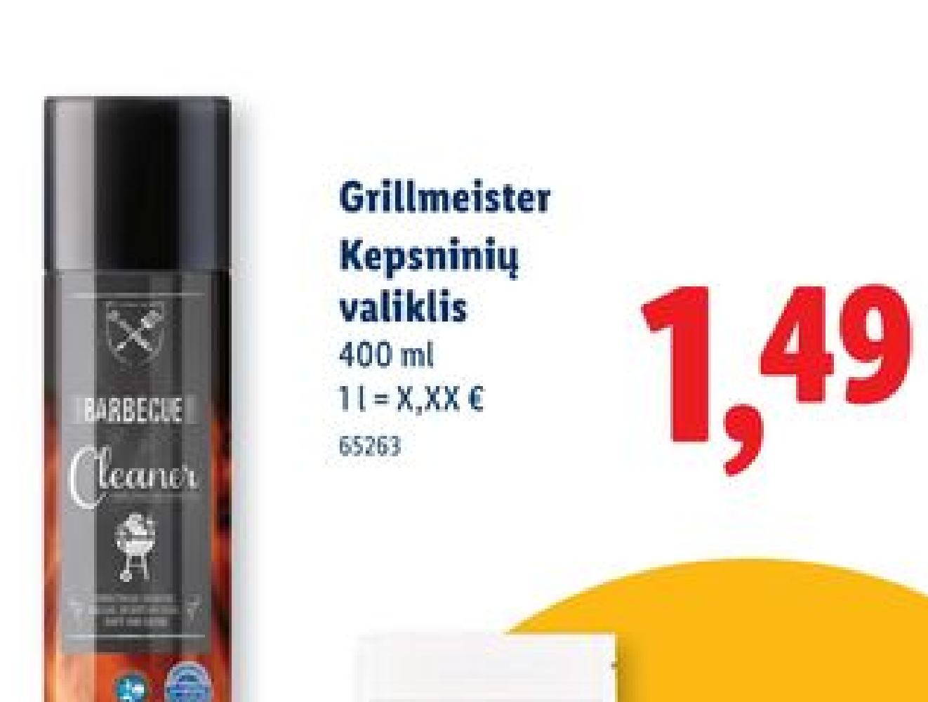 Grillmeister Kepsninių valiklis, 400 ml