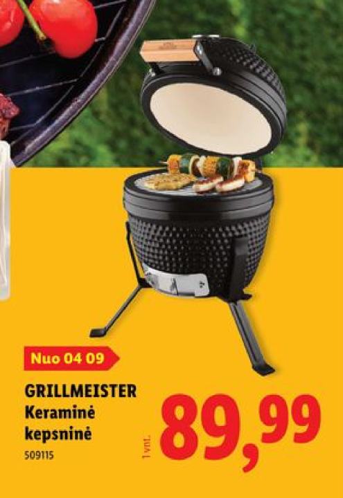 GRILLMEISTER Keraminė kepsninė, 1 vnt