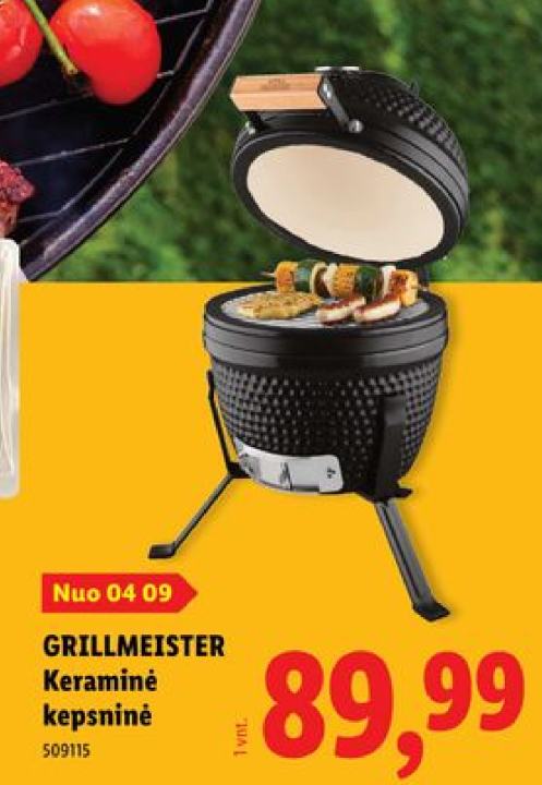 GRILLMEISTER Keraminė kepsninė