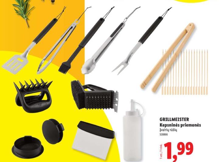 GRILMEISTER Kepsninės priemonės
