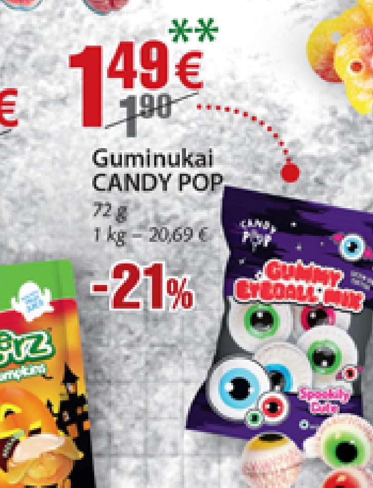 Guminukai CANDY POP, 72 g