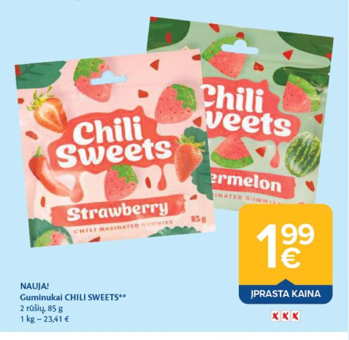 Guminukai CHILI SWEETS, 85 g