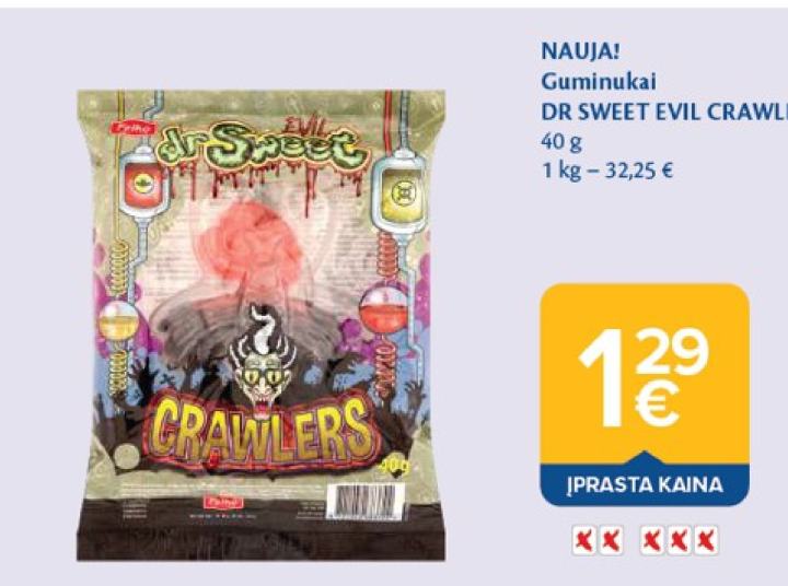 Guminukai DR SWEET EVIL CRAWLERS, 40 g